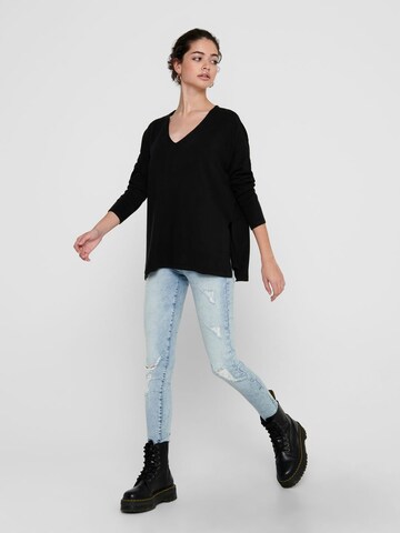 Pull-over 'Amalia' ONLY en noir