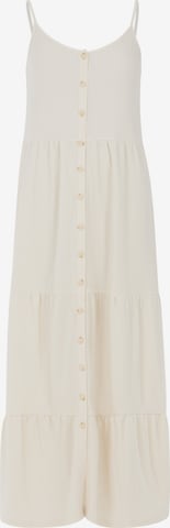 PROTEST Kleid 'PRTCOCOA' in Weiß: Vorderseite