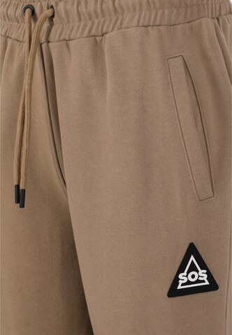 SOS Tapered Pants 'Haines' in Brown