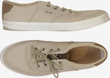 LACOSTE Sneaker 42,5 in Beige: Vorderseite