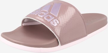 ADIDAS SPORTSWEAR Strand-/badsko 'Adilette Comfort' i lila: framsida