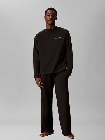 Pyjama long 'Cotton Classics' Calvin Klein en noir