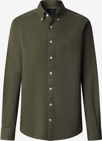 Hackett London Regular Fit Hemd in Grün: Vorderseite