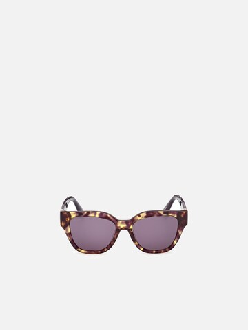 MAX&Co. Sunglasses 'Max &co MO0138 Light blue/texture 52/17/140 Women Sunglasses' in Brown