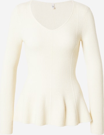 Pull-over 'ONLIBI' ONLY en beige : devant
