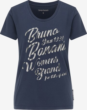 BRUNO BANANI Shirt 'Russell' in Blauw: voorkant