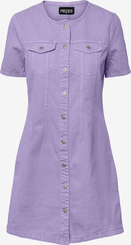 PIECES Summer Dress 'Tara' in Purple: front