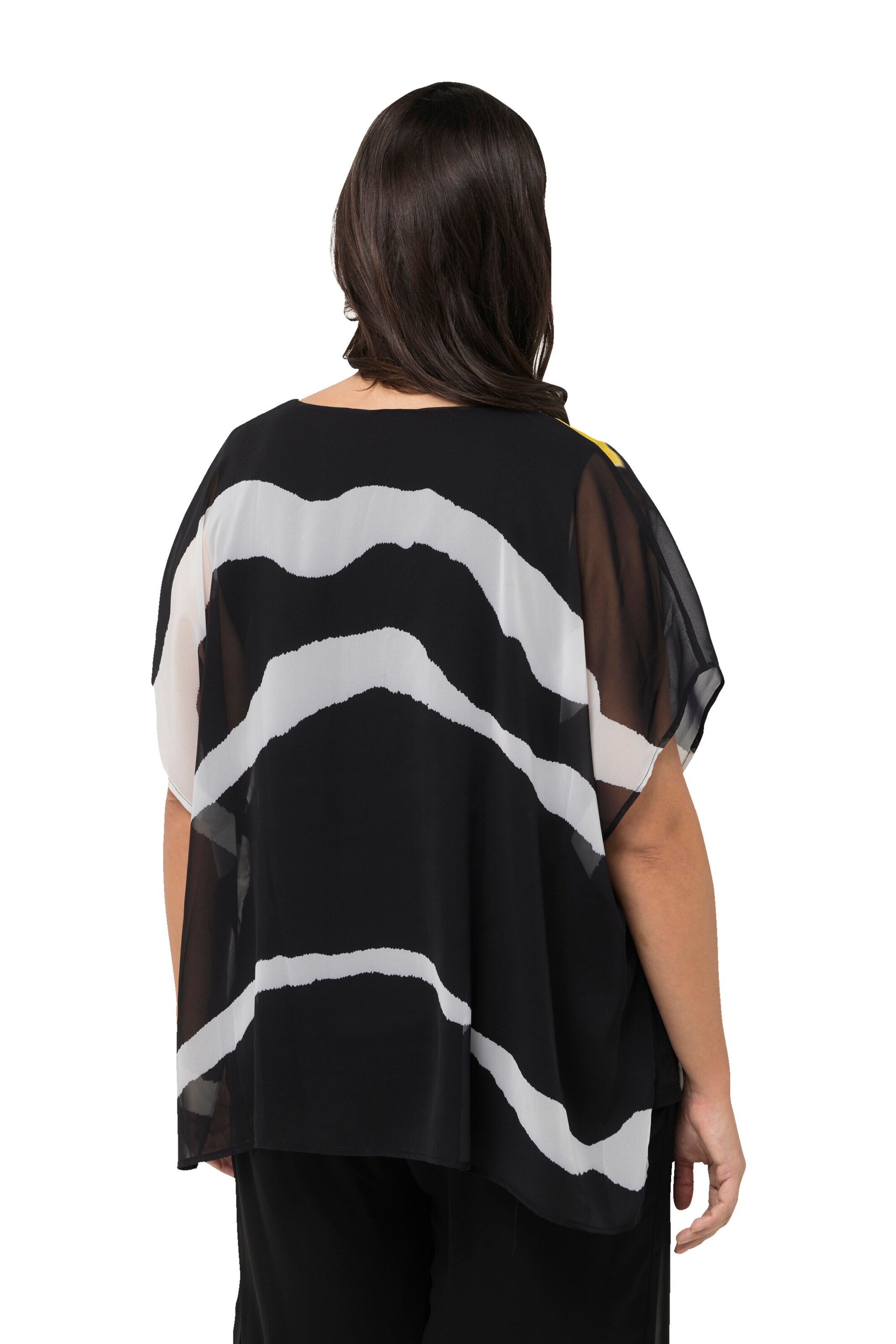 Ulla Popken Bluse in Schwarz