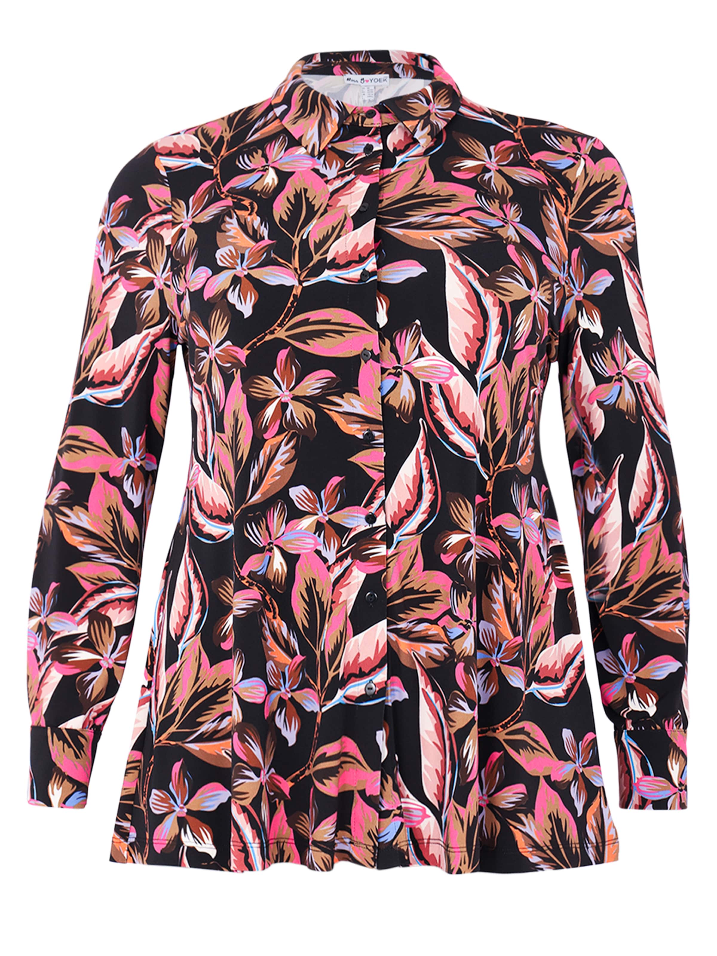 YOEK Blouse in Black: front