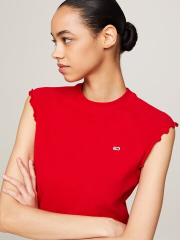 Tommy Jeans Shirt 'Essential' in Red
