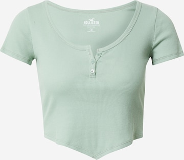 HOLLISTER Shirt in Groen: voorkant