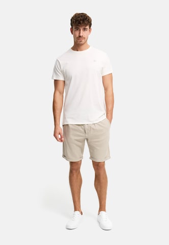INDICODE JEANS Regular Chino trousers 'Tryto' in Beige