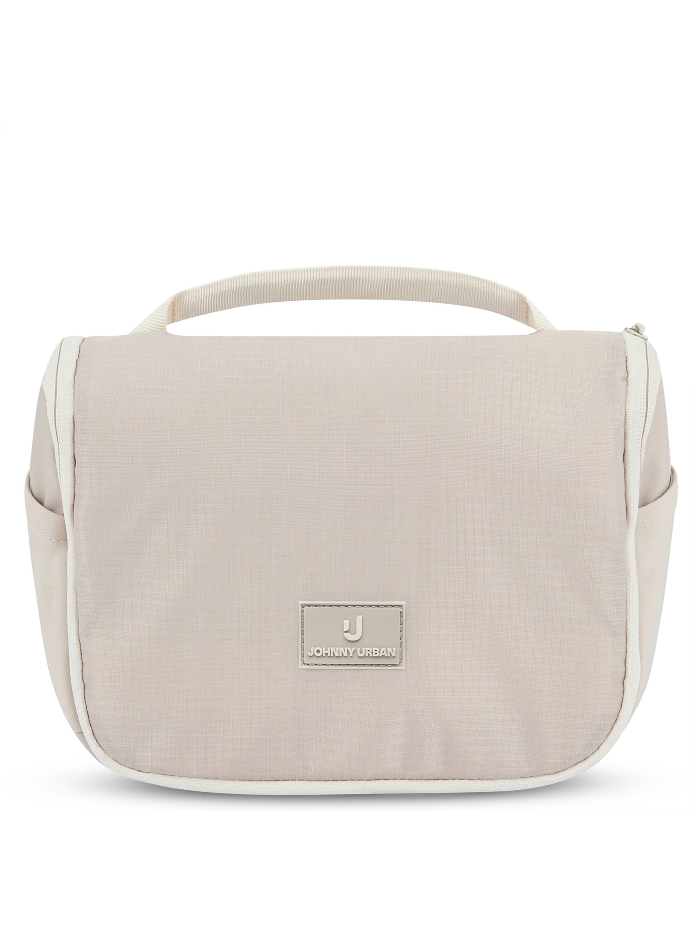 Johnny Urban Toiletry Bag 'Logan' in Beige: front