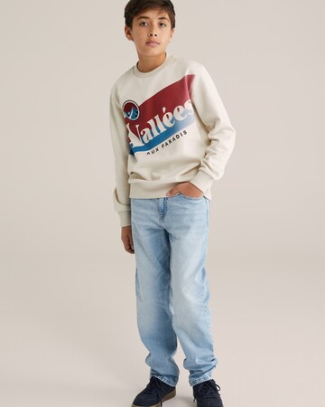 WE Fashion Collegepaita värissä beige