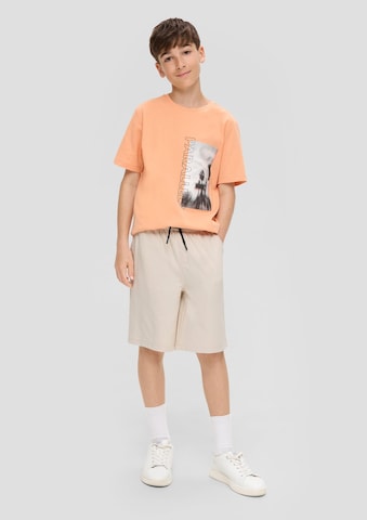 s.Oliver Junior Regular Broek in Beige