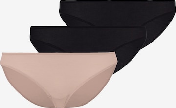 Hanro Panty 'Ultralight' in Brown: front