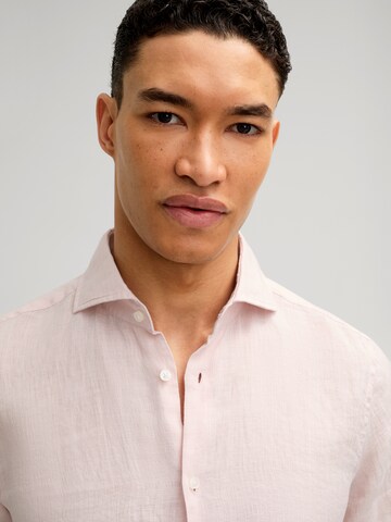 Coupe slim Chemise 'Pit' JOOP! en rose