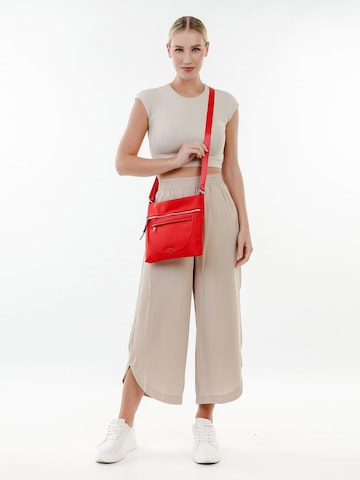 TAMARIS Shoulder Bag 'Angela' in Red