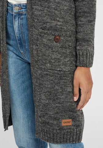Oxmo Knit Cardigan in Grey