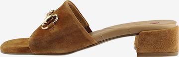 Högl Mule 'NELLA' in Brown: front