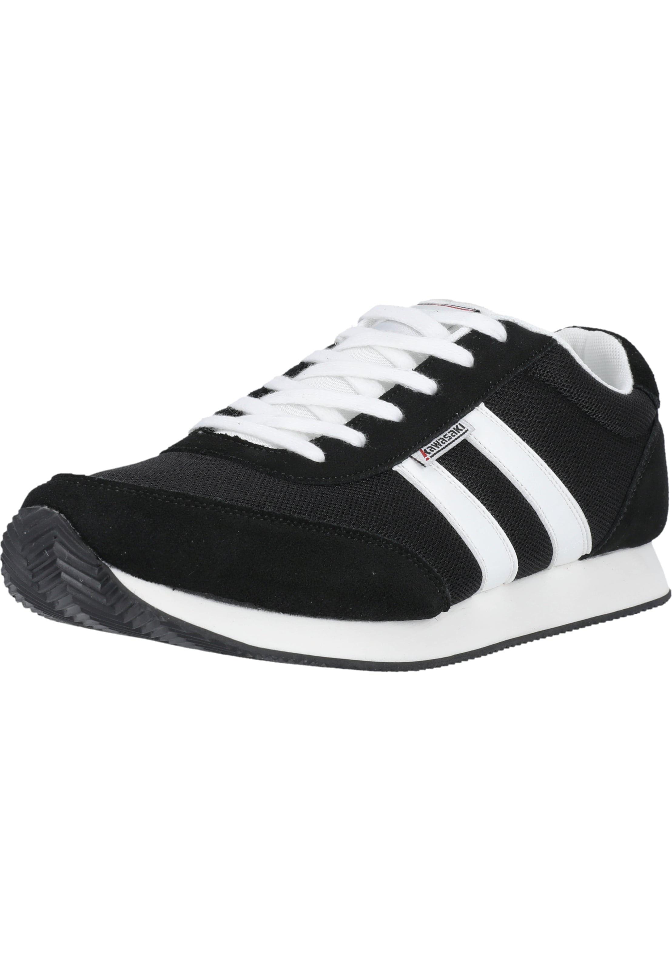 KAWASAKI Platform trainers 'Racer Classic' in Black: front