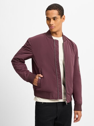BOSS Between-season jacket 'Comber' in Red: front