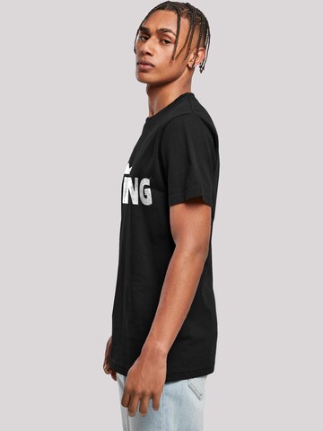 F4NT4STIC T-Shirt 'Disney König der Löwen Movie Crown' in Schwarz