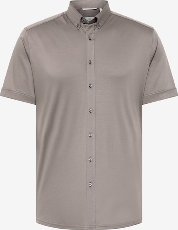 ETERNA Button Up Shirt in Grey: front