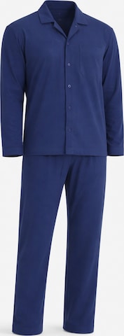 PANTONECLO - Pijama largo 'Pantoneclo Men’s Nightwear Set' en azul: frente