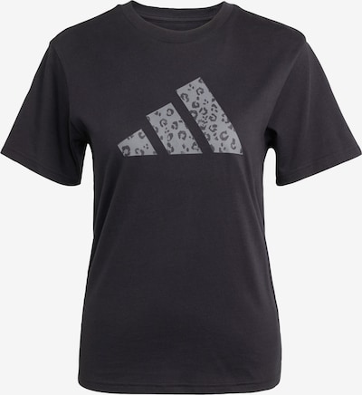 ADIDAS SPORTSWEAR Sporta krekls 'Animal Graphic', krāsa - pelēks / tumši pelēks / melns, Preces skats