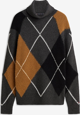Pull-over 'Argyle' TOMMY HILFIGER en gris : devant