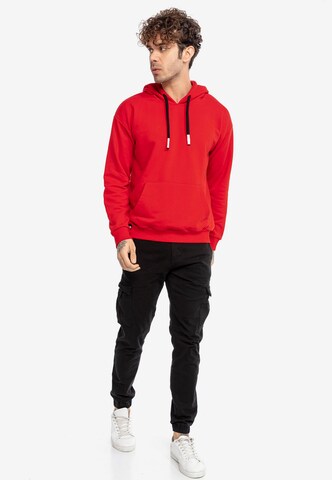 Redbridge Sweatshirt 'Centennial' in Rood