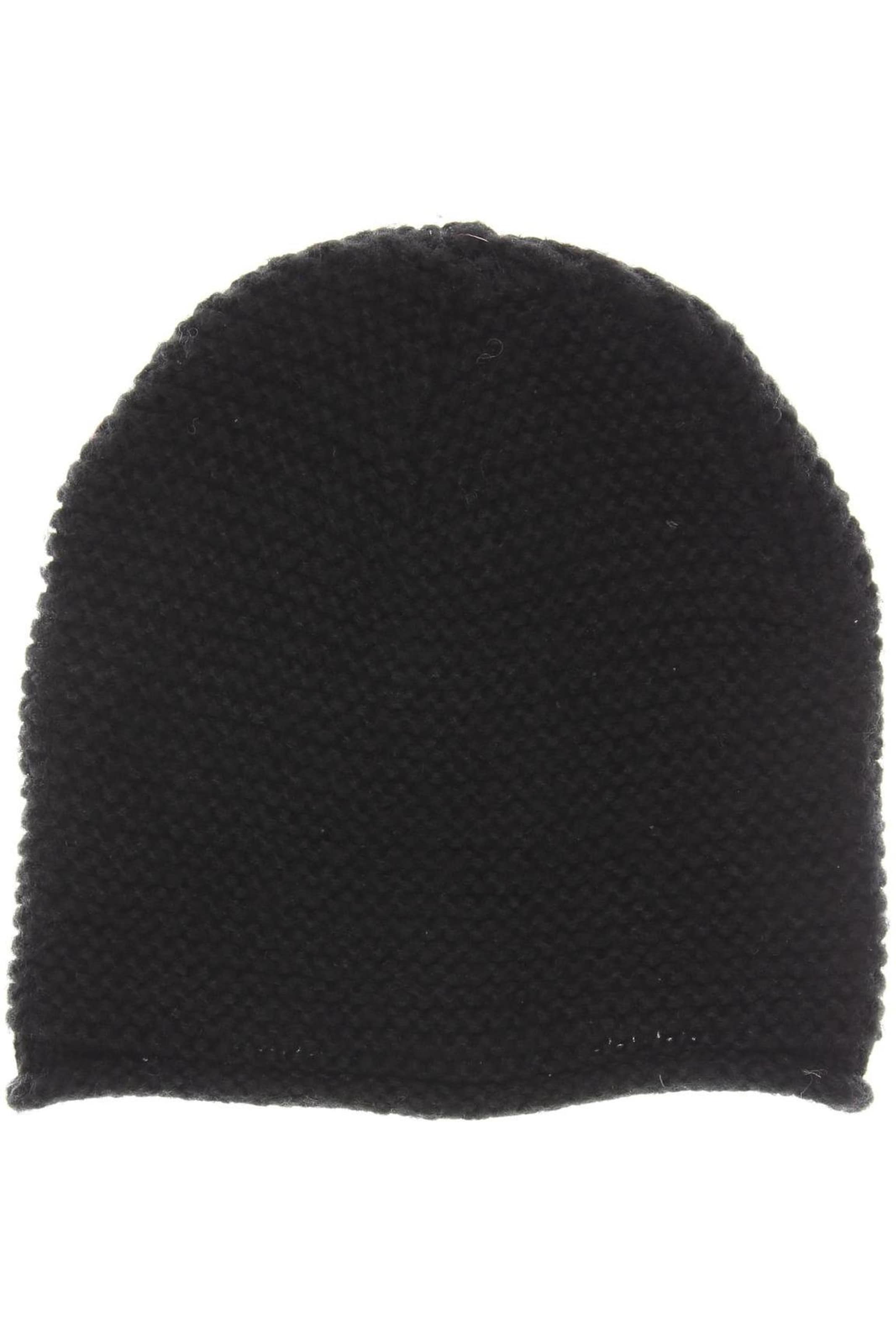 ZARA Hut oder Mütze M in Schwarz: Vorderseite