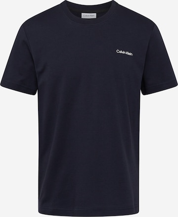 Maglietta di Calvin Klein in blu: frontale