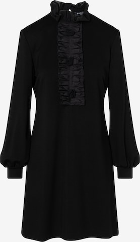 Ana Alcazar Langarmkleid ' Elibelle ' in Schwarz: Vorderseite