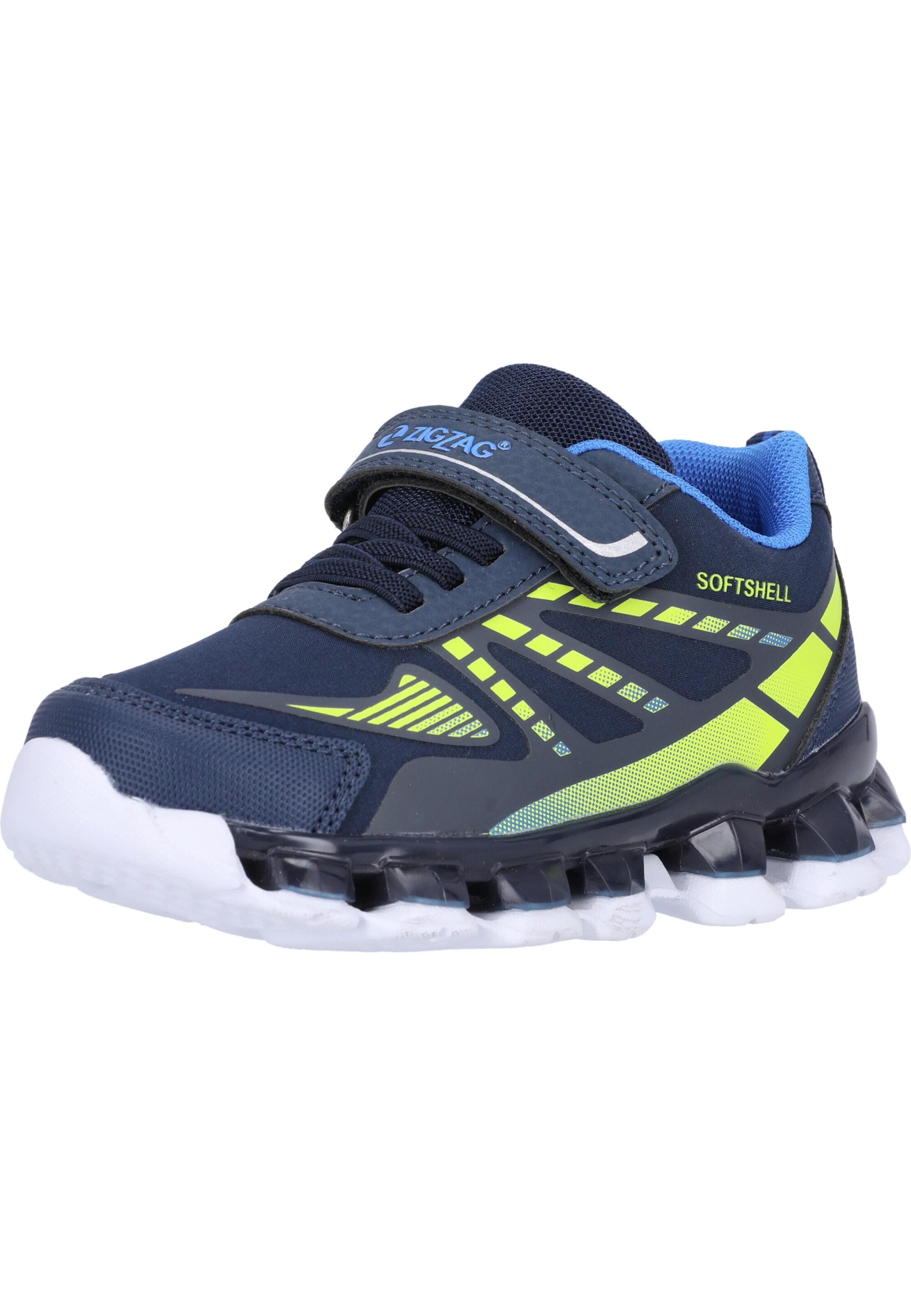 ZigZag Sneaker 'Nunstu' in Blau: Vorderseite