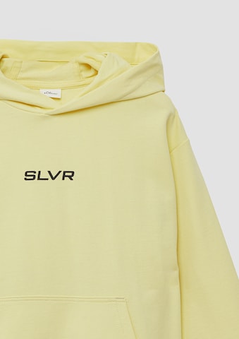 s.Oliver Sweatshirt in Yellow