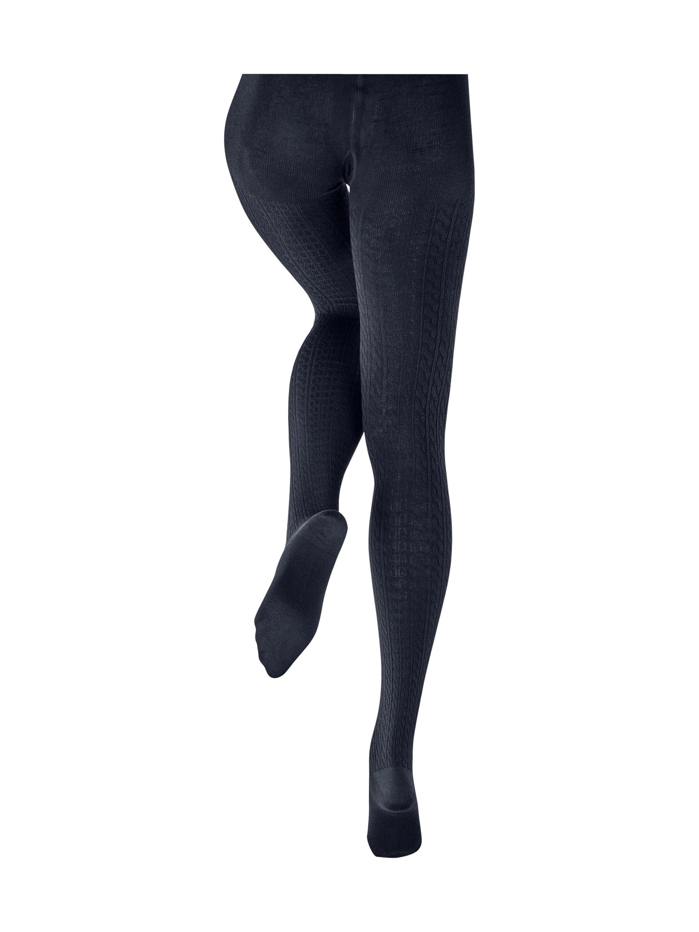 BURLINGTON Tights 'Cosy Cottage' in Blue