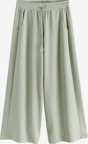 Next Wide Leg Housut värissä vihreä: etupuoli