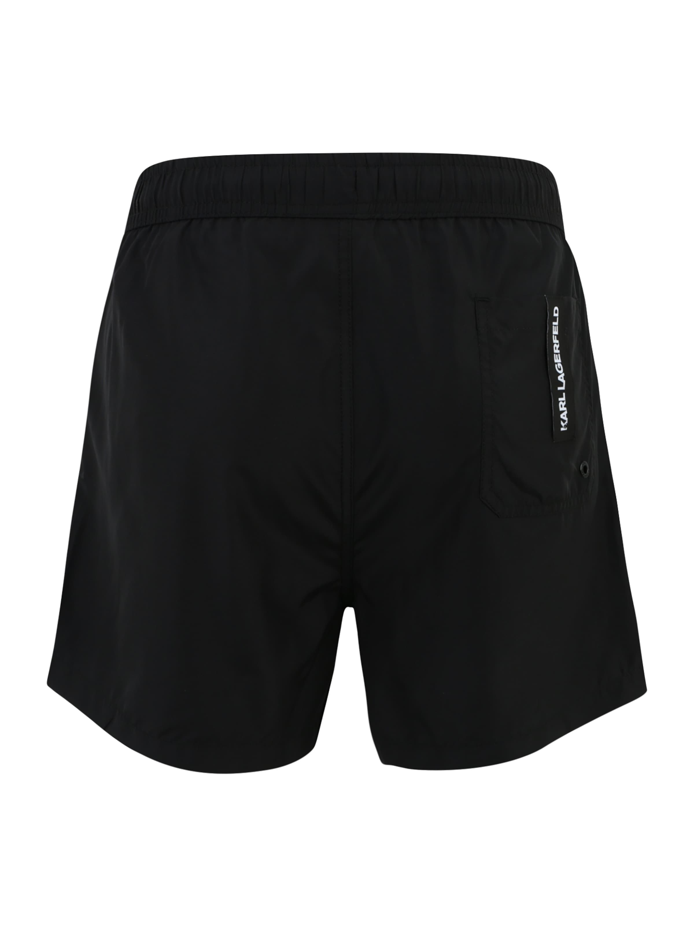 Karl Lagerfeld Uimashortsit värissä musta