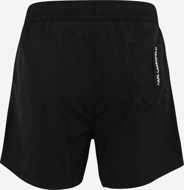 Karl Lagerfeld Badeshorts in Schwarz