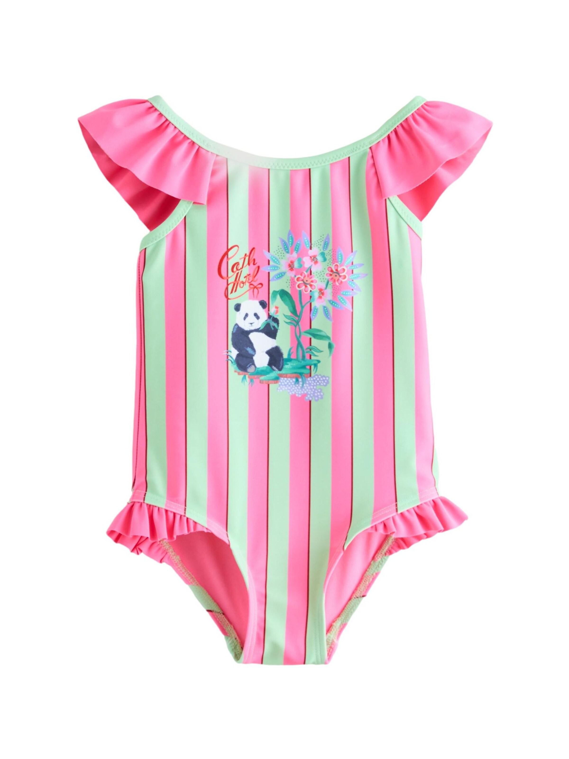 Next Ολόσωμο μαγιό σε μέντα / λεβάντα / ανοικτό ροζ / λευκό, Άποψη προϊόντος