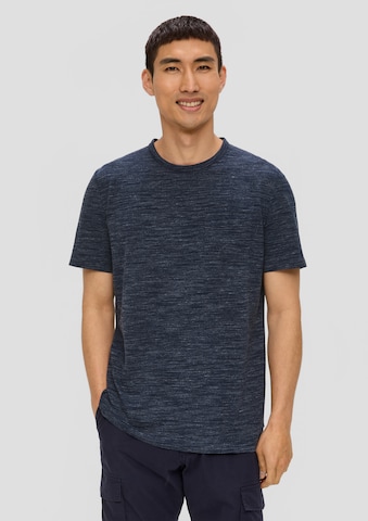 s.Oliver Shirt in Blauw: voorkant