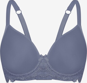 Invisible Soutien-gorge 'Classic lace' sassa en bleu : devant