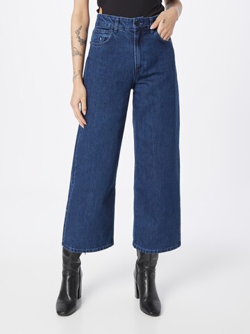 Brava Fabrics Wide Leg Jeans in Blau: predná strana