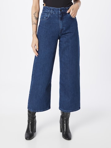 Brava Fabrics Wide leg Jeans in Blauw: voorkant