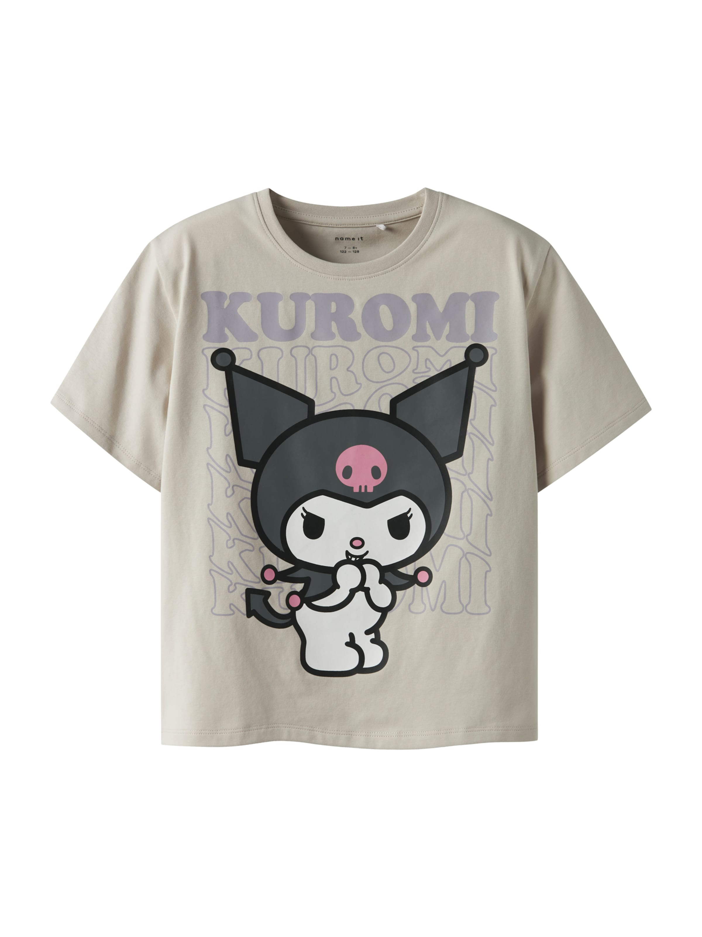 NAME IT Bluser & t-shirts 'NKFDYKRA KUROMI' i grå: forside