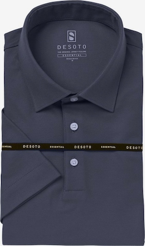 DESOTO Shirt in Blue: front