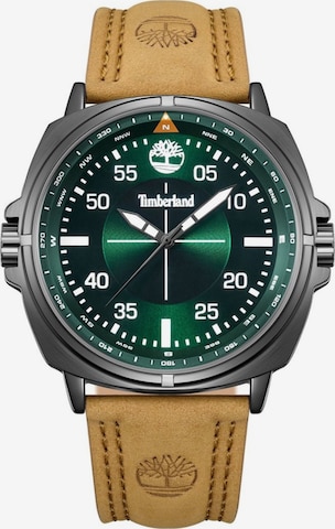 TIMBERLAND Analoguhr in Grün: Vorderseite