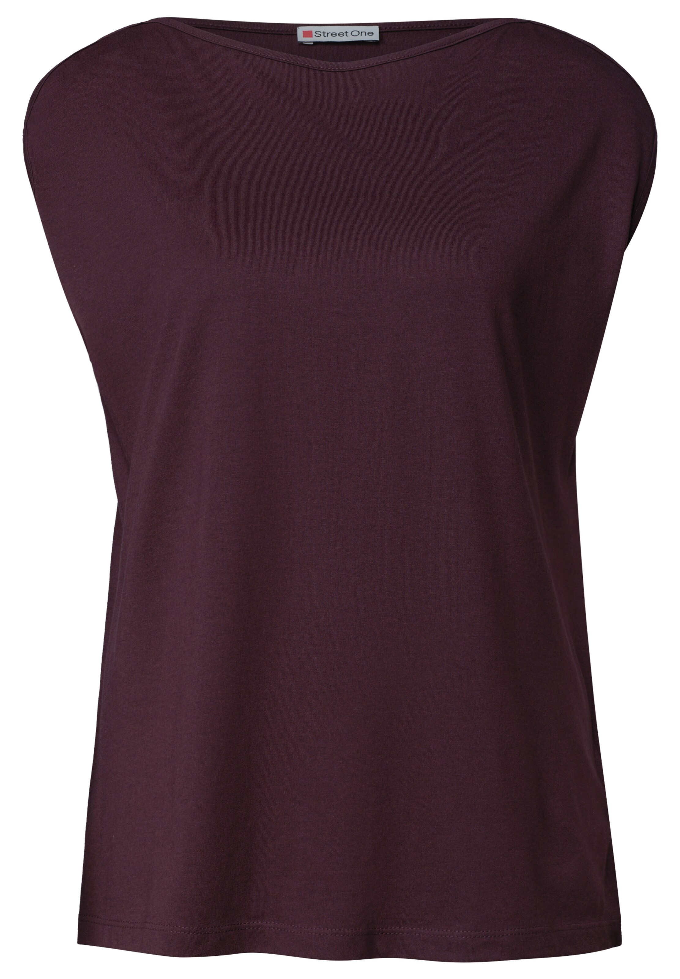 STREET ONE Shirt in Purple: front